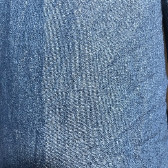 Zara Man Slim Fit Denim Shirt - Medium, Western Style, Made in India - Picture 8 of 9